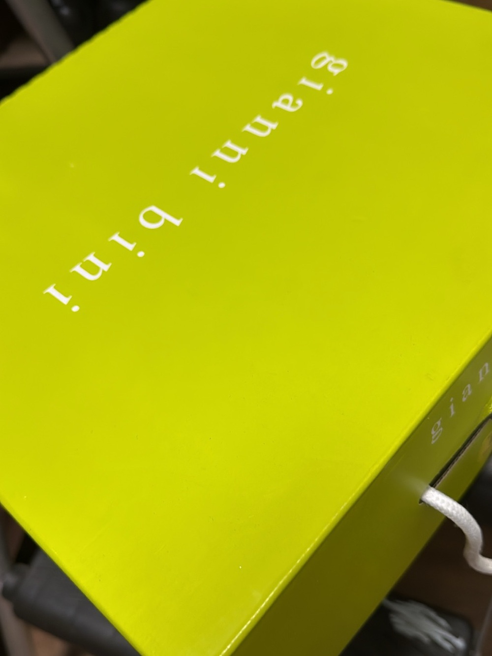 Gianni Bini Lime Green Women’s Heels Box